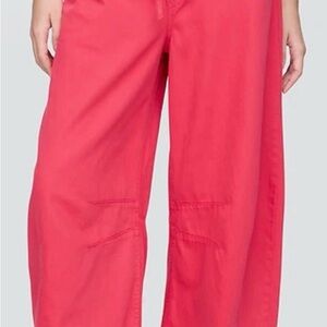 GAP Bright Pink Wide-Leg Pants, FUN PANTS